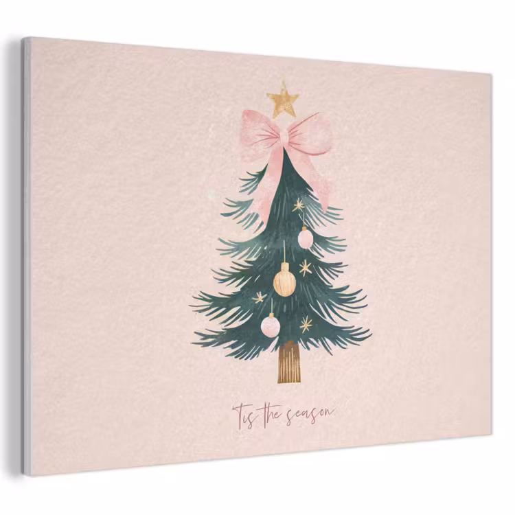 Acoustic Felt - Christmas Season - Christmas - Christmas tree - Pink — 1