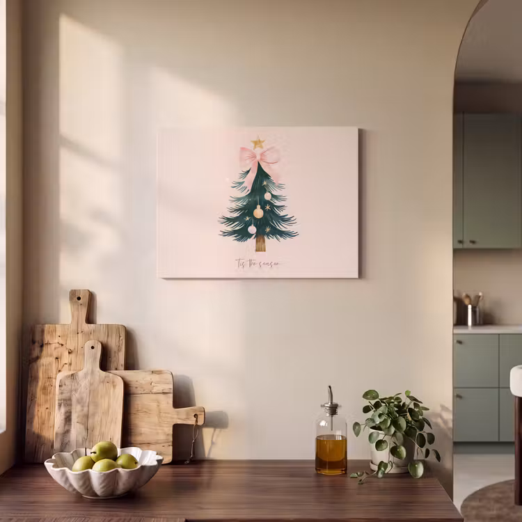 Acoustic Felt - Christmas Season - Christmas - Christmas tree - Pink — 3