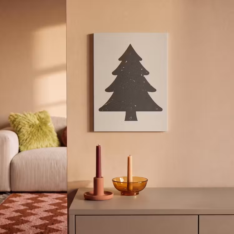 Acoustic Felt - Christmas tree - Black Christmas tree - Tree - Japandi — 2