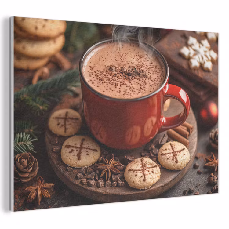 Acoustic Felt - Chocolate milk - Mug - Winter - Christmas - Conviviality — 1
