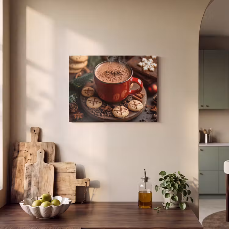 Acoustic Felt - Chocolate milk - Mug - Winter - Christmas - Conviviality — 3