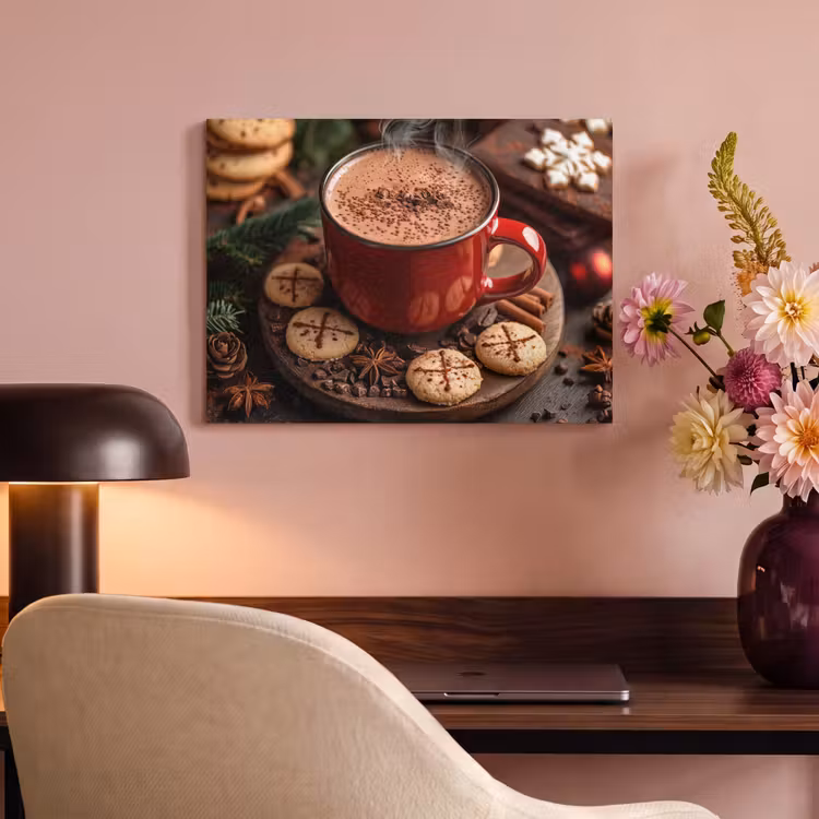 Acoustic Felt - Chocolate milk - Mug - Winter - Christmas - Conviviality — 4