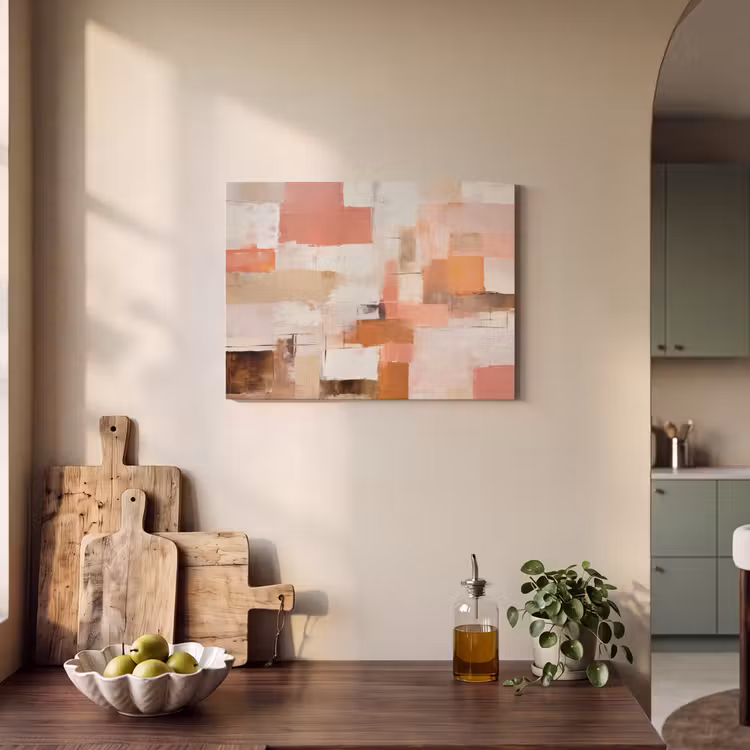 Acoustic Felt - Art - Pink - Abstract — 3