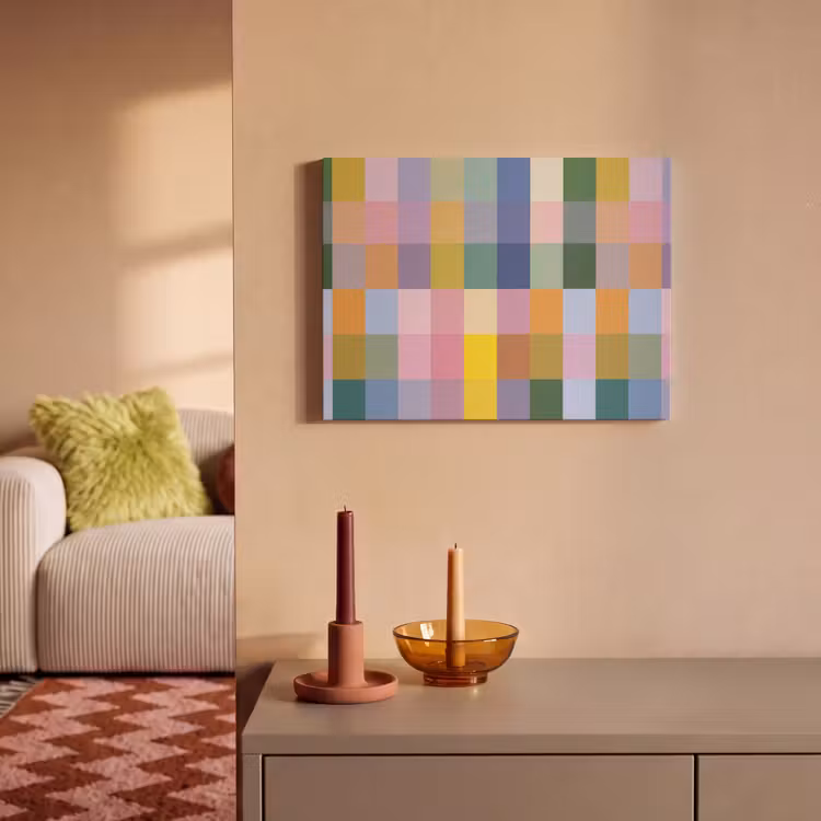 Acoustic Felt - Blocks - Square - Patterned - Colored — 2