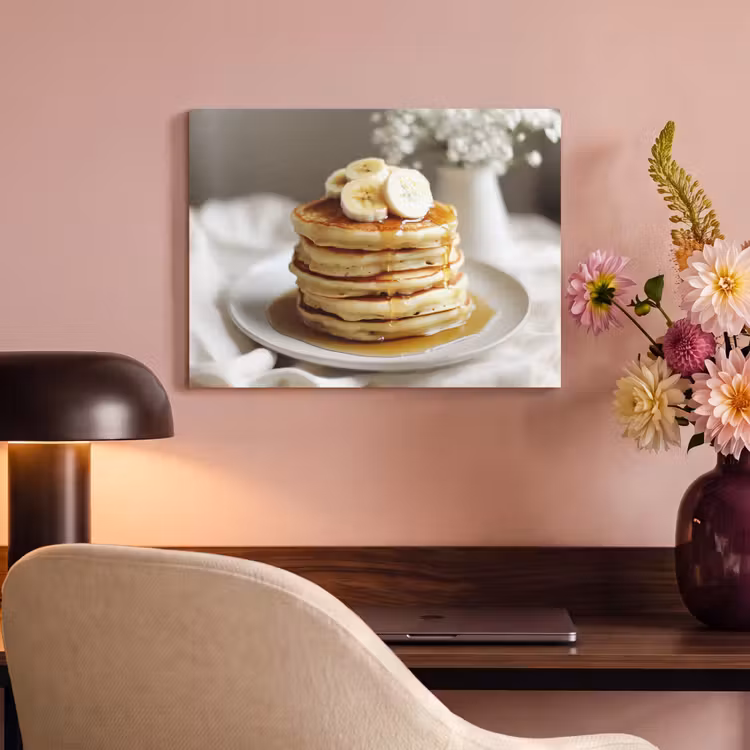 Acoustic Felt - Pancakes - Banana - Syrup - White - Beige — 4