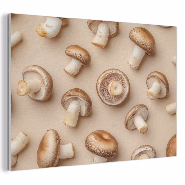 Acoustic Felt - Chestnut Mushrooms - Beige — 1