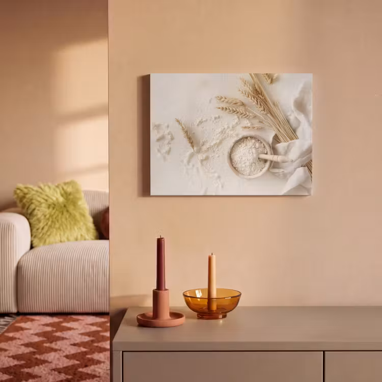 Acoustic Felt - Flower - Wood - Wheat — 2