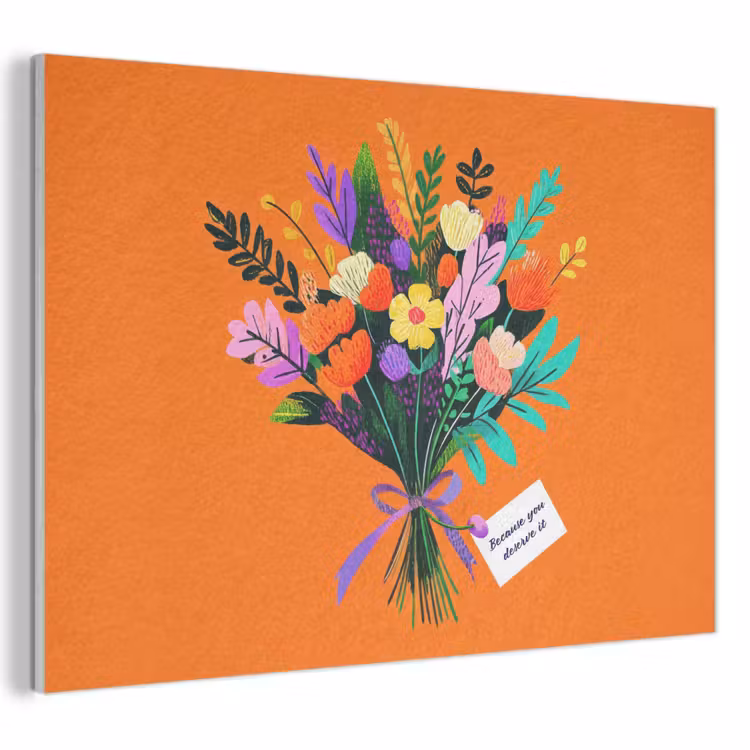 Acoustic Felt - Card - Bouquet - Flowers — 1