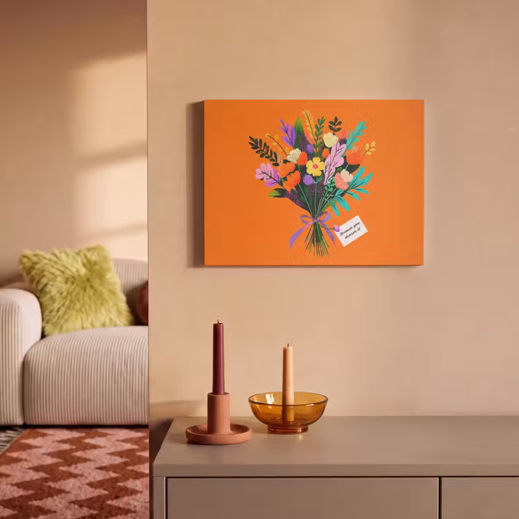 Acoustic Felt - Card - Bouquet - Flowers — 2