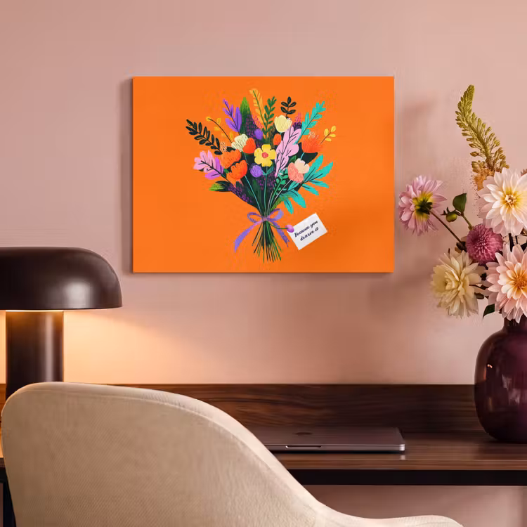 Acoustic Felt - Card - Bouquet - Flowers — 4