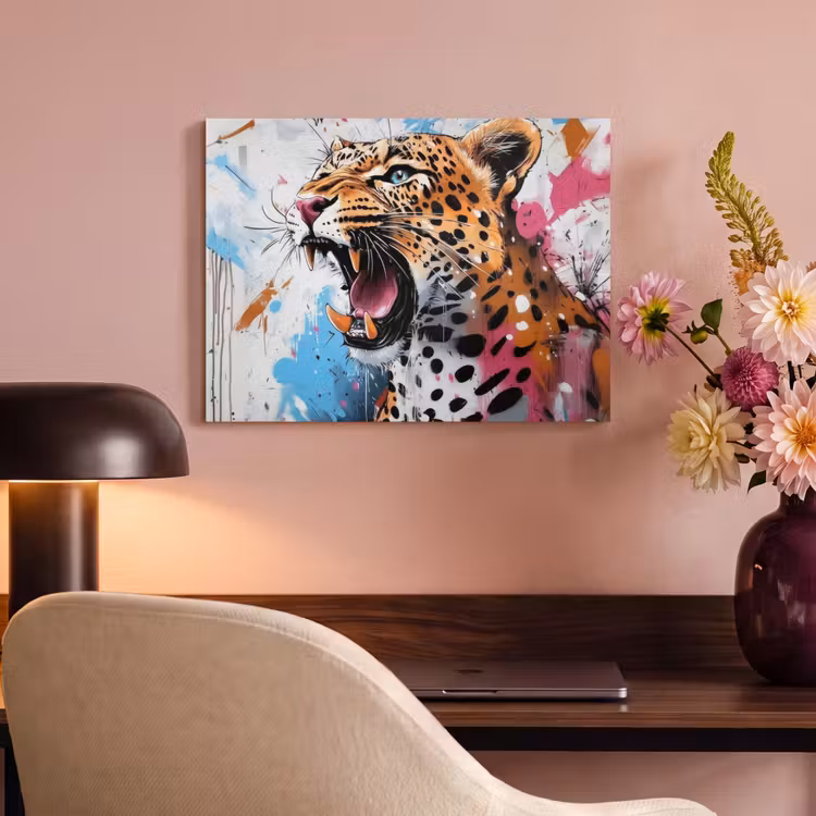 Acoustic Felt - Abstract - Leopard - Colorful — 4