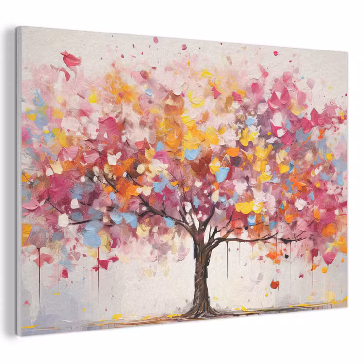 Acoustic Felt - Watercolor - Tree - Art - Abstract — 1