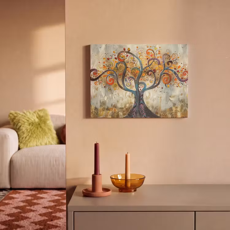 Acoustic Felt - Art - Tree of Life - Botanical - Abstract — 2