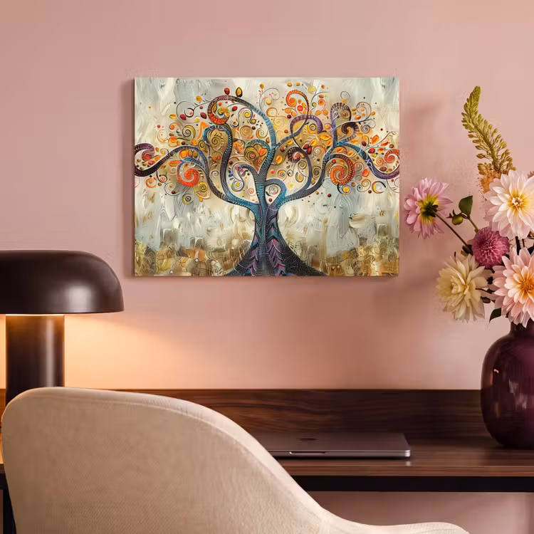 Acoustic Felt - Art - Tree of Life - Botanical - Abstract — 4