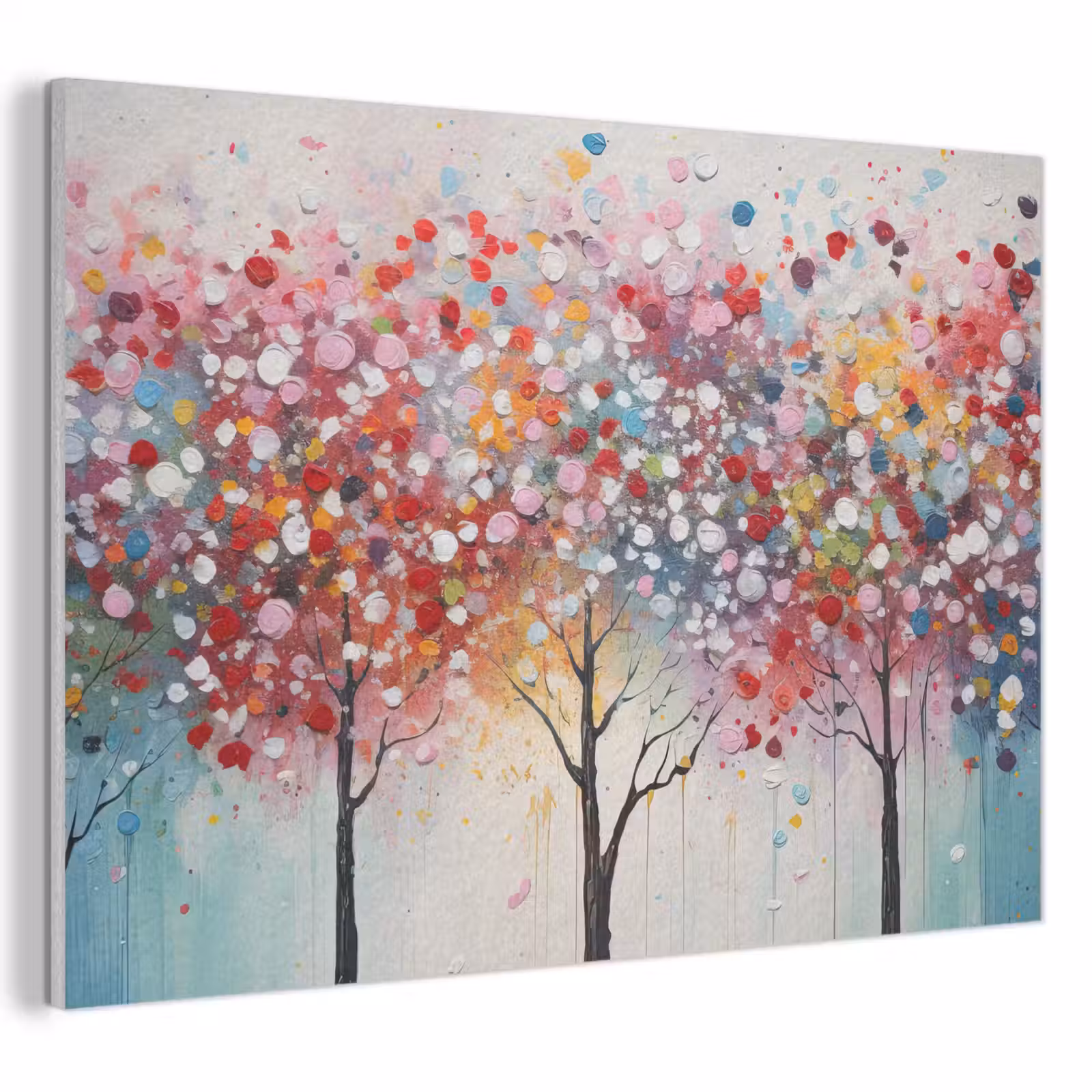 Acoustic Felt - Art - Trees - Nature - Acrylic — 1