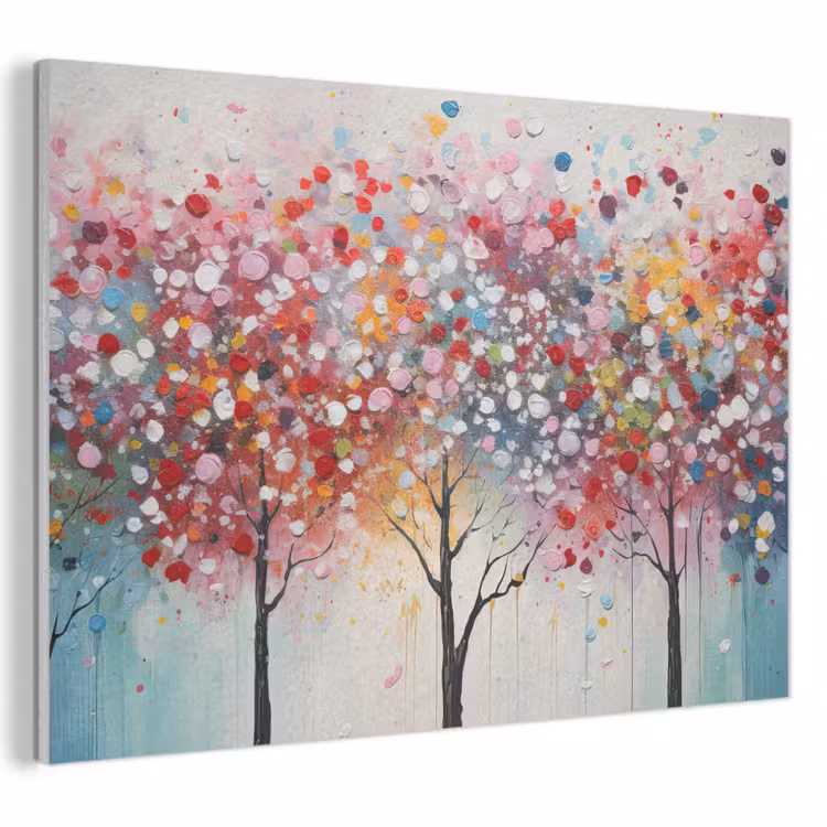 Acoustic Felt - Art - Trees - Nature - Acrylic — 1