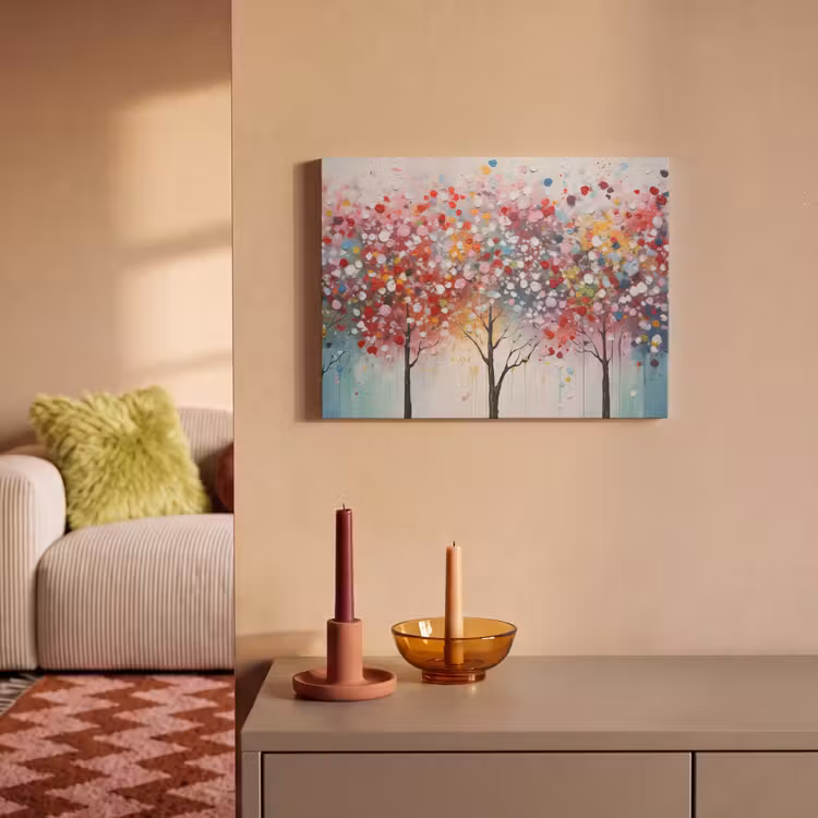 Acoustic Felt - Art - Trees - Nature - Acrylic — 2