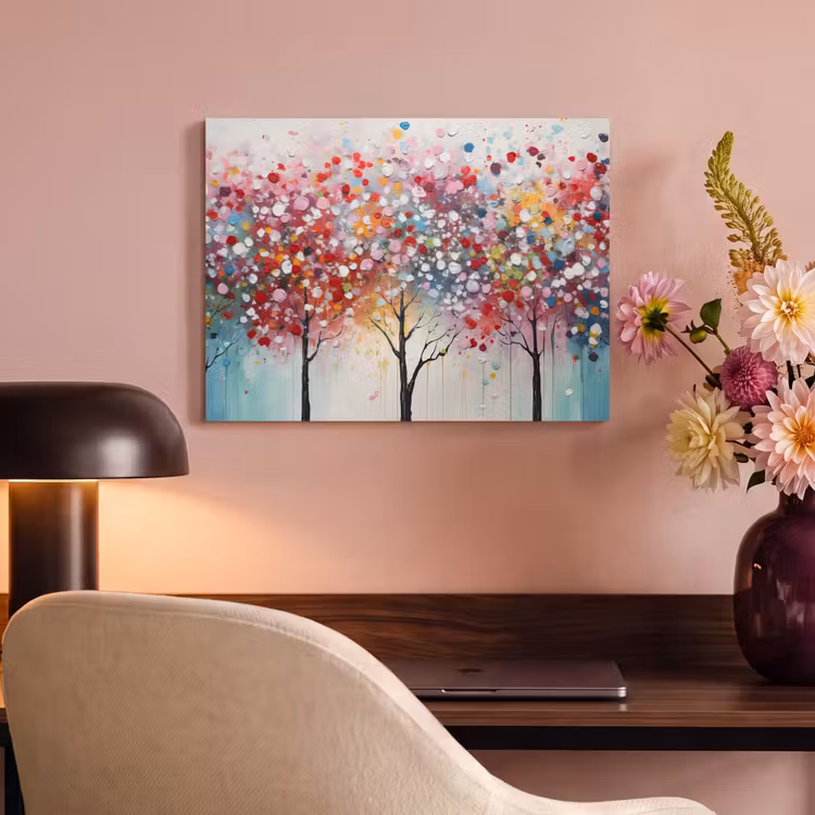 Acoustic Felt - Art - Trees - Nature - Acrylic — 4