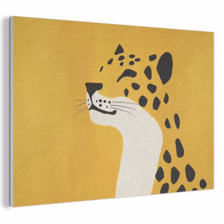Acoustic Felt - Cheetah - Illustration - Yellow — 1
