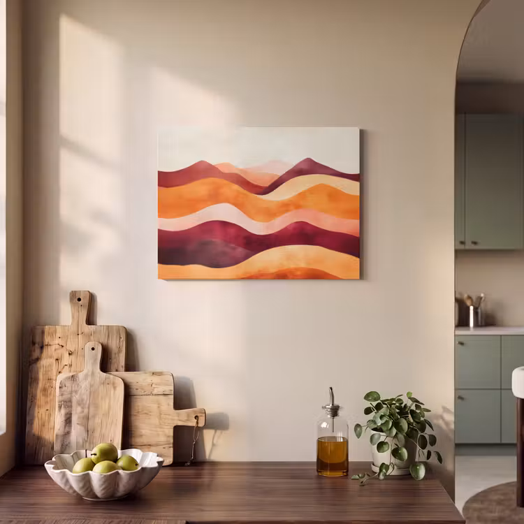 Acoustic Felt - Abstract - Landscape - Waves — 3