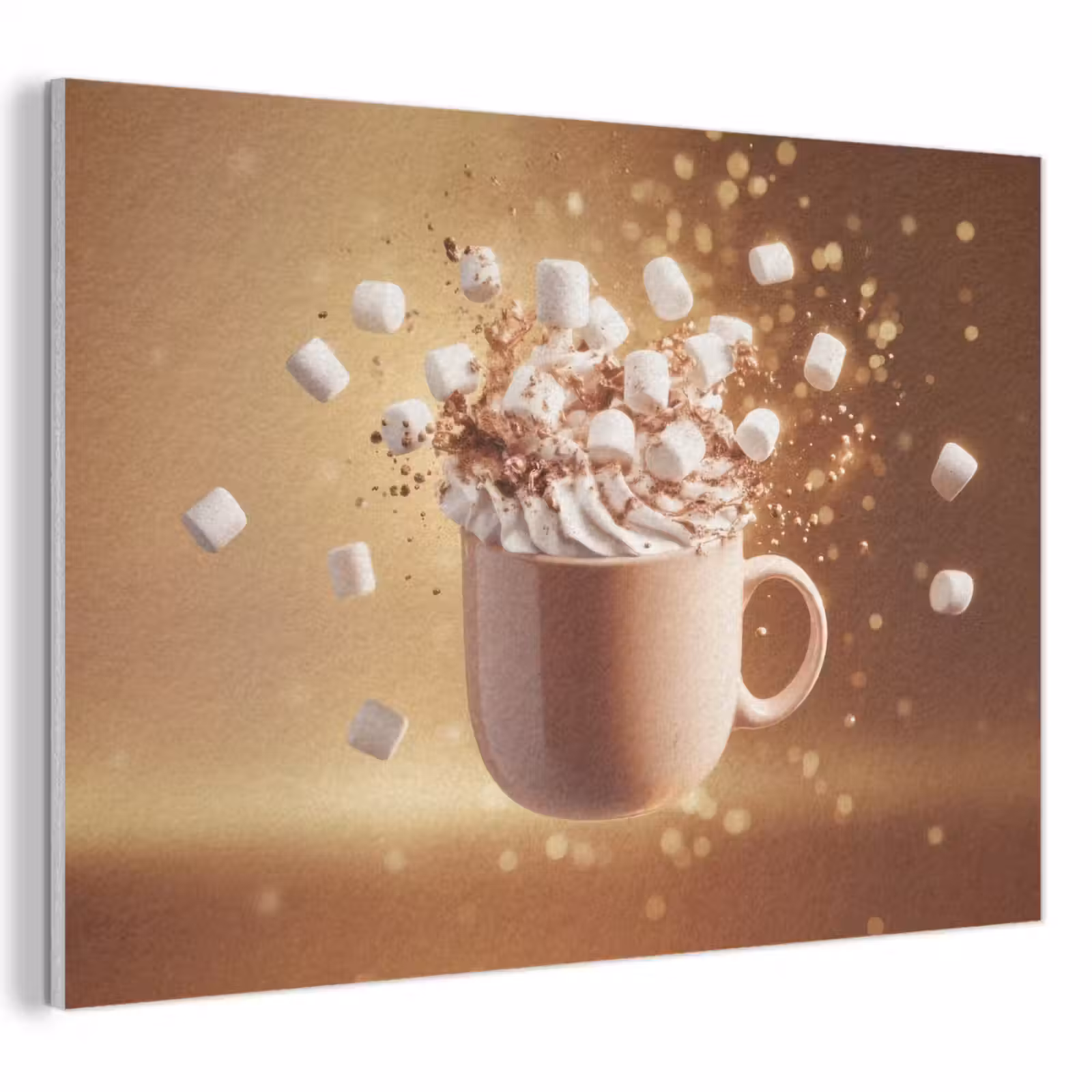 Acoustic Felt - Chocolate - Drink - Hot - Brown — 1