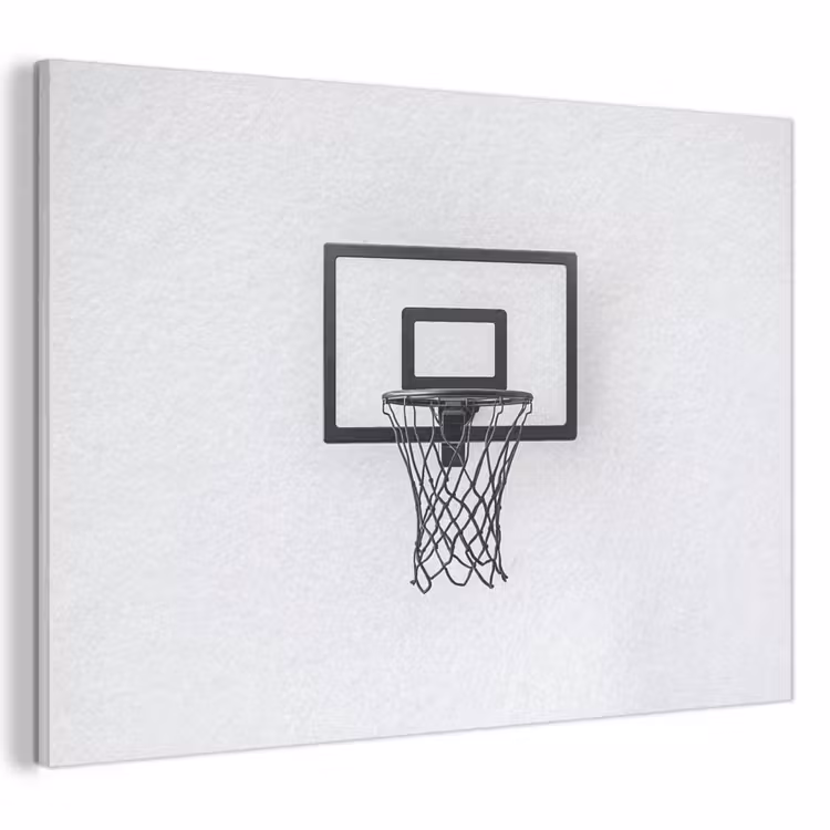 Acoustic Felt - Basketball Board - Minimalist - Black — 1