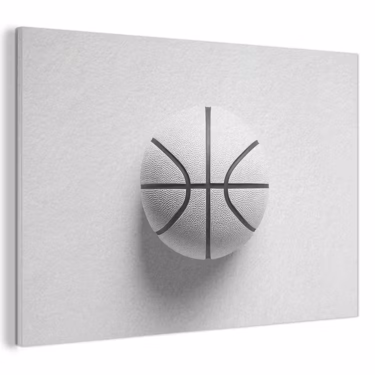Acoustic Felt - Basketball - White - Shade - Lines — 1
