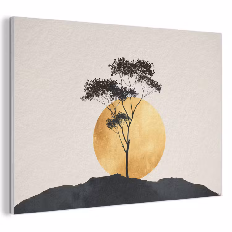 Acoustic Felt - Black tree - Golden circle - Hill — 1
