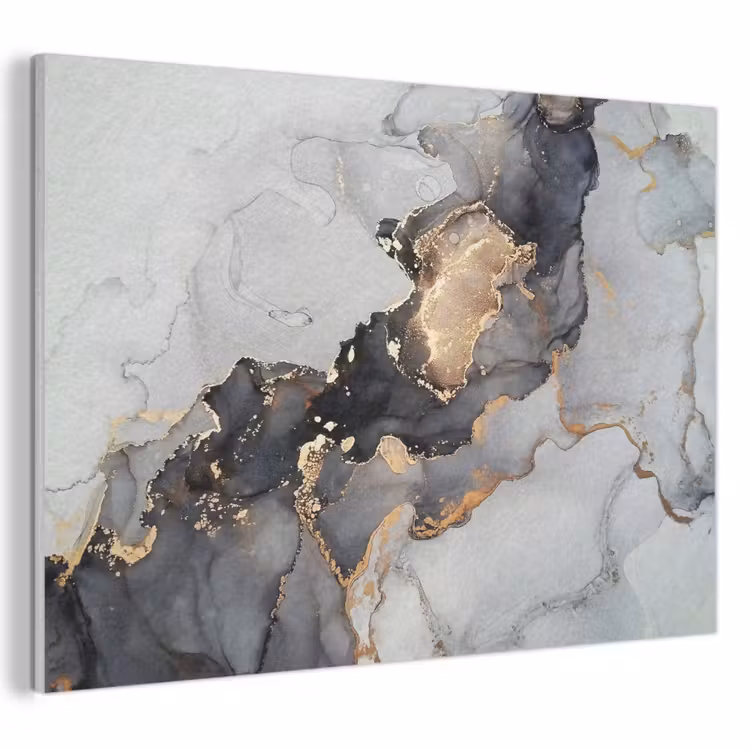 Acoustic Felt - Black - Marble - Gold — 1