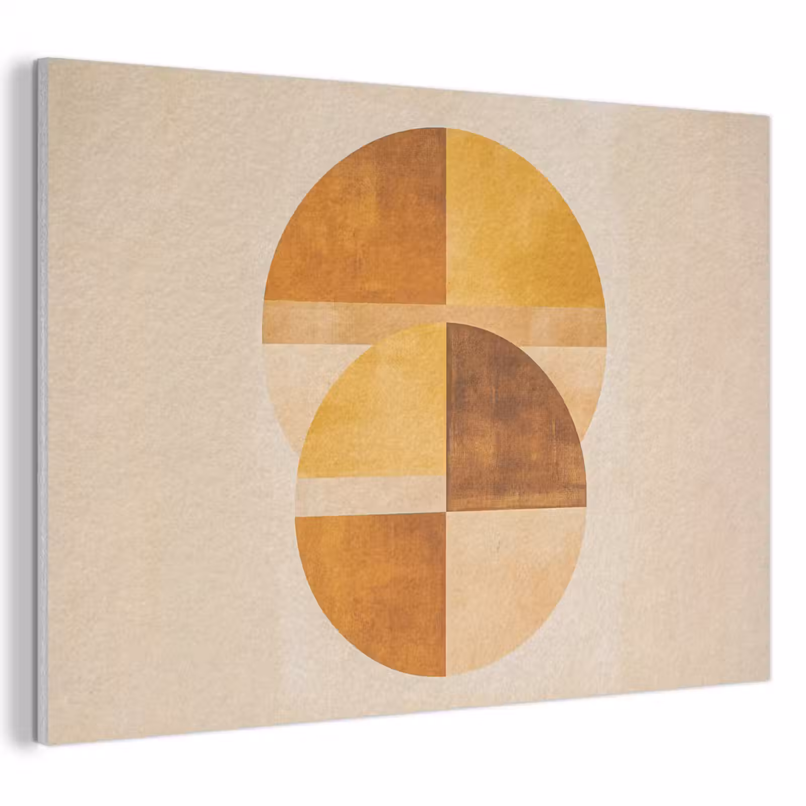 Acoustic Felt - Circles - Yellow - Minimalist — 1