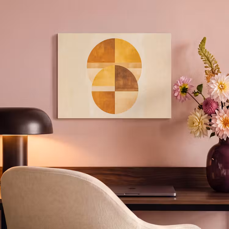 Acoustic Felt - Circles - Yellow - Minimalist — 4