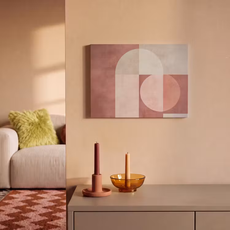 Acoustic Felt - Figures - Abstract - Pink — 2