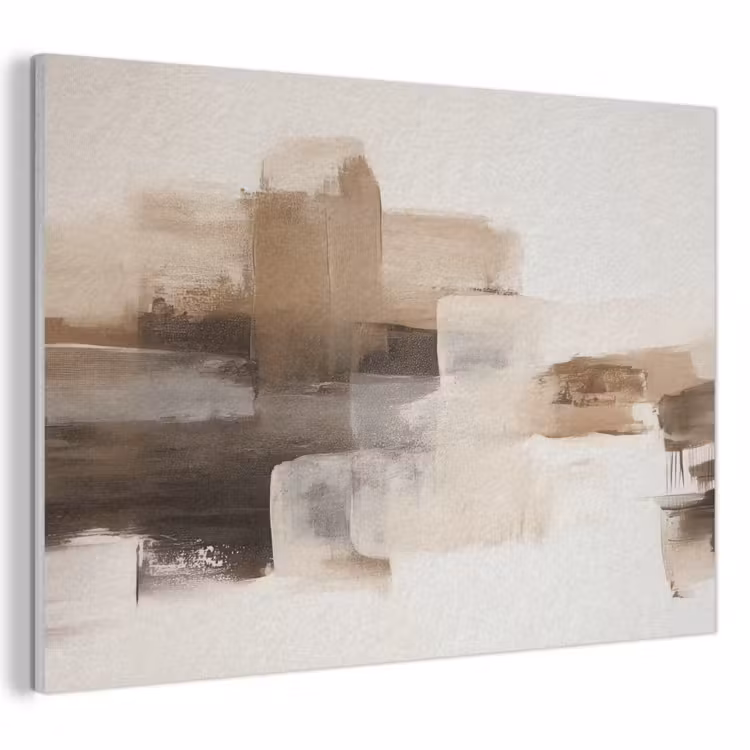 Acoustic Felt - Brush strokes - Abstract landscape - Tranquility — 1