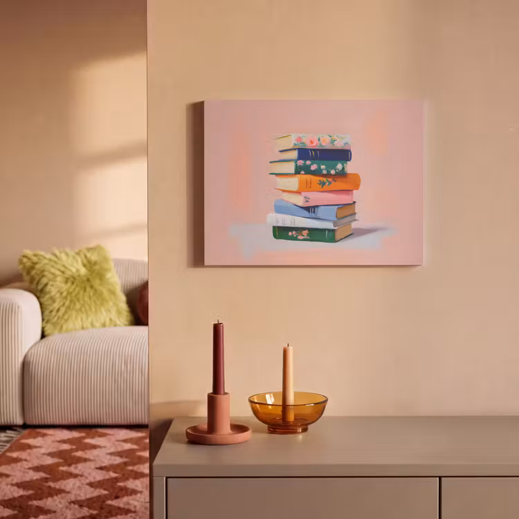 Acoustic Felt - Books - Stack - Colorful — 2