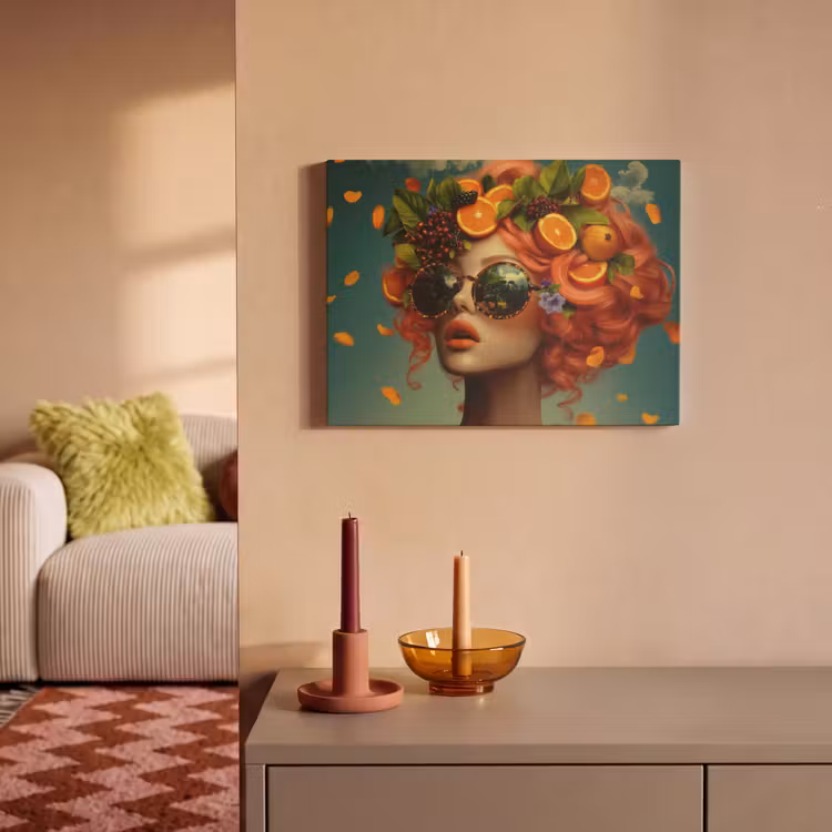 Acoustic Felt - Female - Orange - Berry - Orange — 2