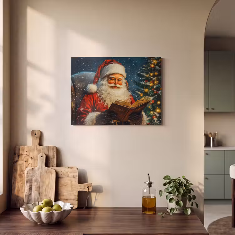 Acoustic Felt - Santa Claus - Christmas - Winter - Christmas tree — 3
