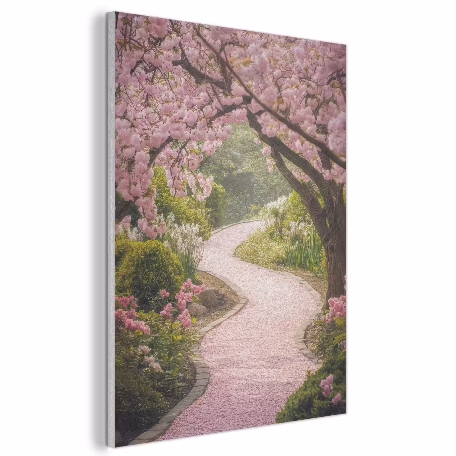 Acoustic Felt - Cherry blossom - Nature - Sakura - Path - Japanese garden — 1