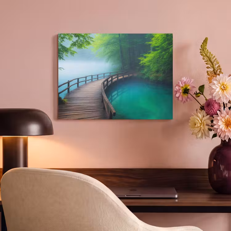 Acoustic Felt - Bridge - Water - River - Forest — 4
