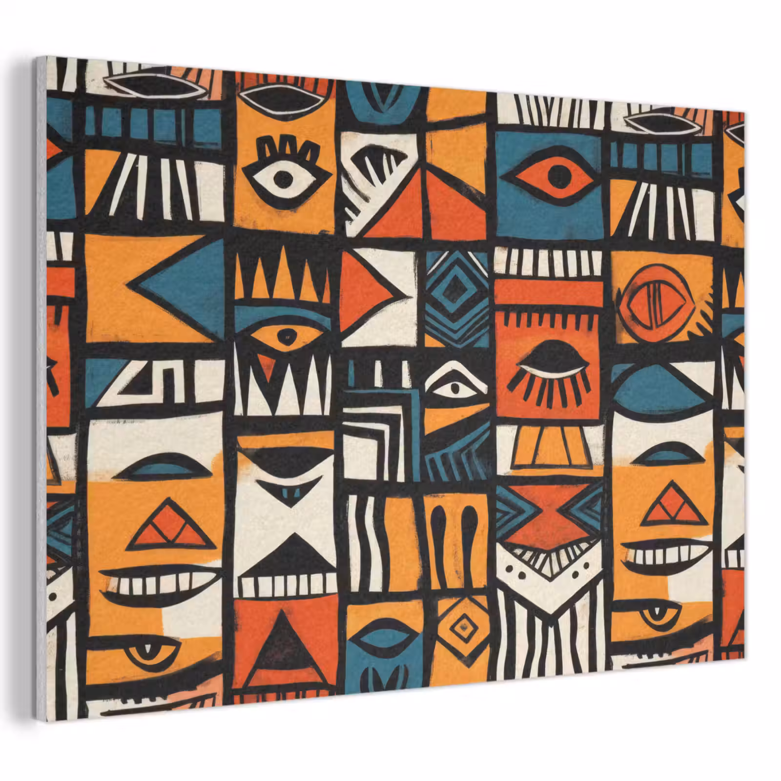 Acoustic Felt - Abstract - Faces - Mosaic — 1
