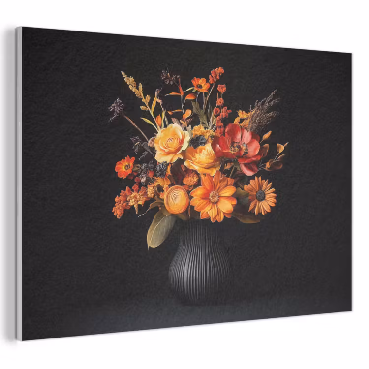 Acoustic Felt - Autumn - Bouquet - Orange — 1