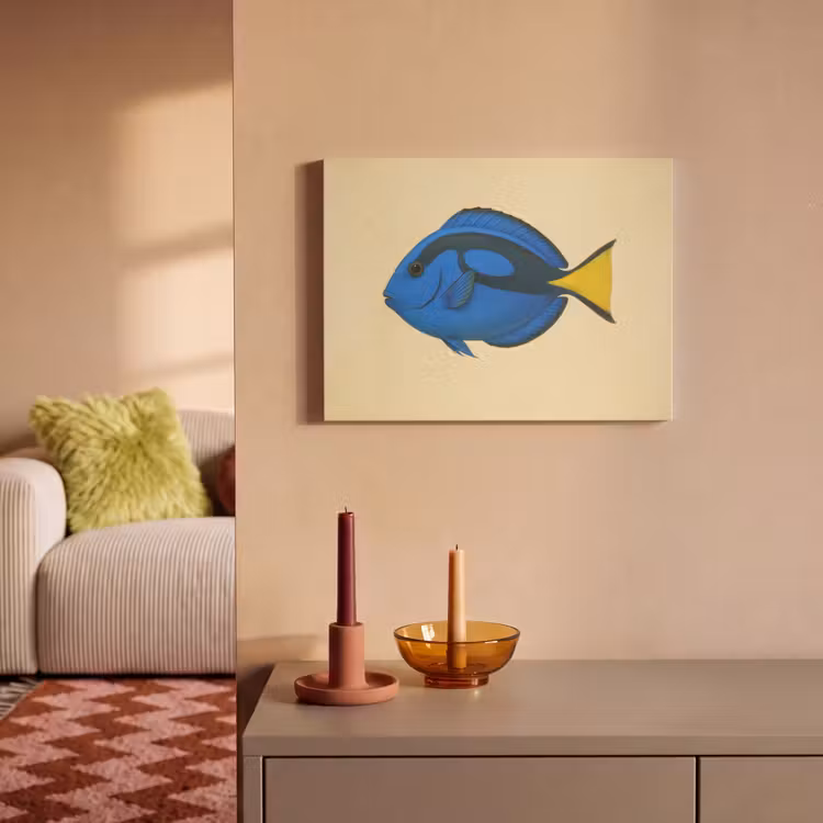 Acoustic Felt - Blue - Dory - Fish - Tail fin — 2