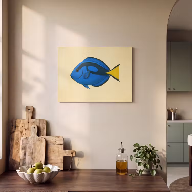 Acoustic Felt - Blue - Dory - Fish - Tail fin — 3