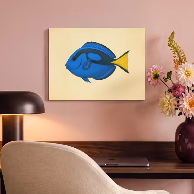 Acoustic Felt - Blue - Dory - Fish - Tail fin — 4