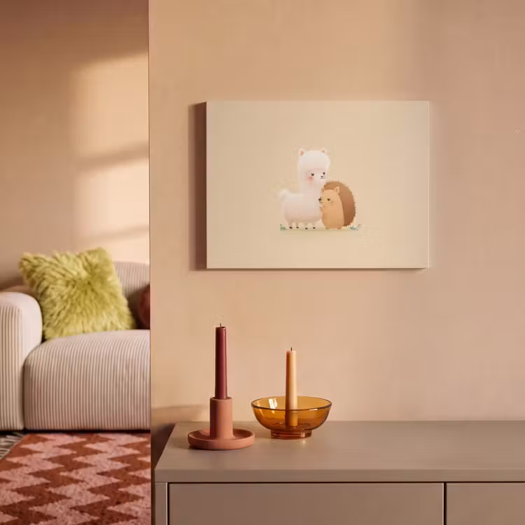 Acoustic Felt - Alpaca - Hedgehog - Brown - Cuddly — 2