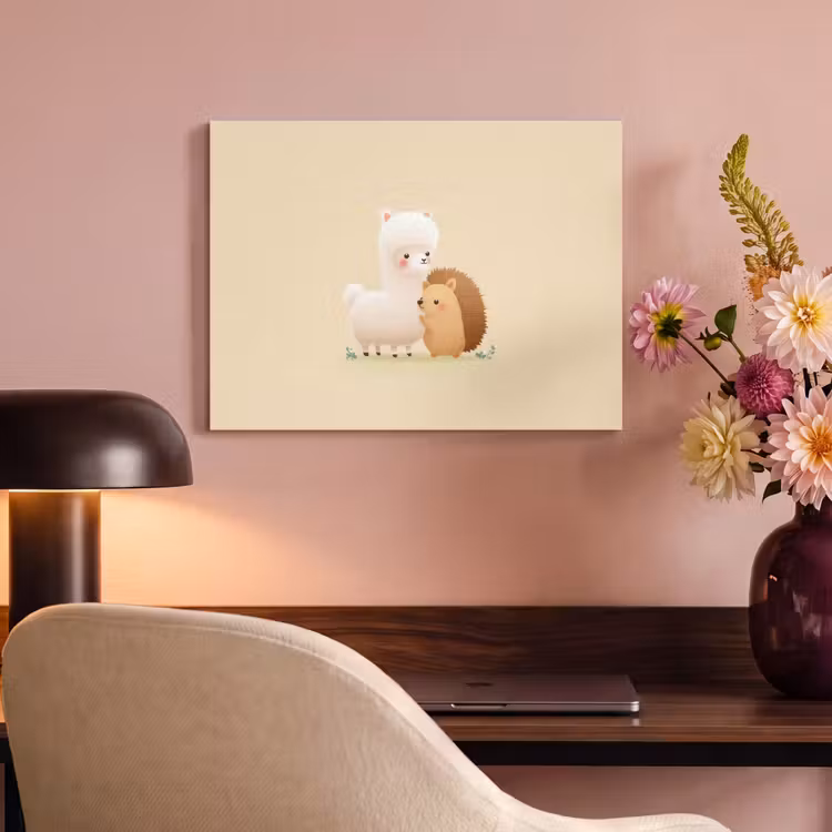 Acoustic Felt - Alpaca - Hedgehog - Brown - Cuddly — 4