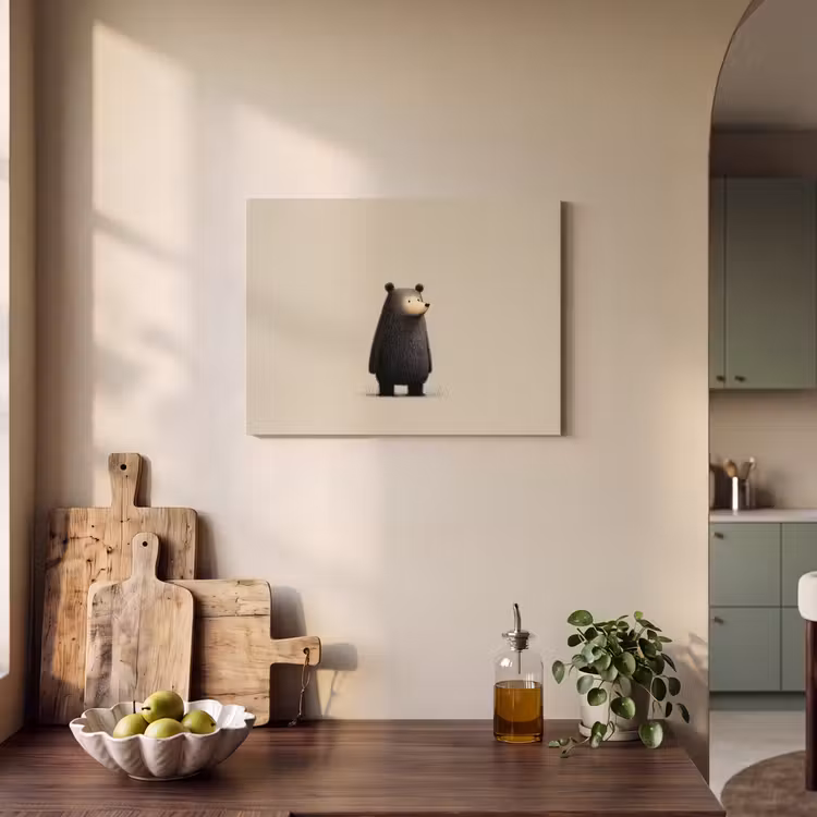 Acoustic Felt - Bear - Dark brown - Minimalist — 3