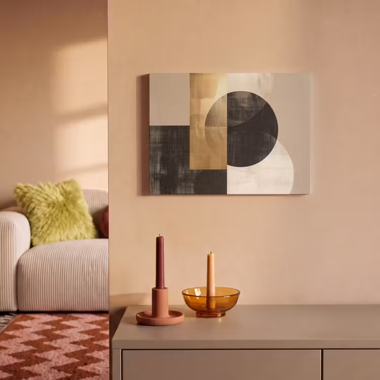 Acoustic Felt - Abstract - Gold - Black - Art — 2