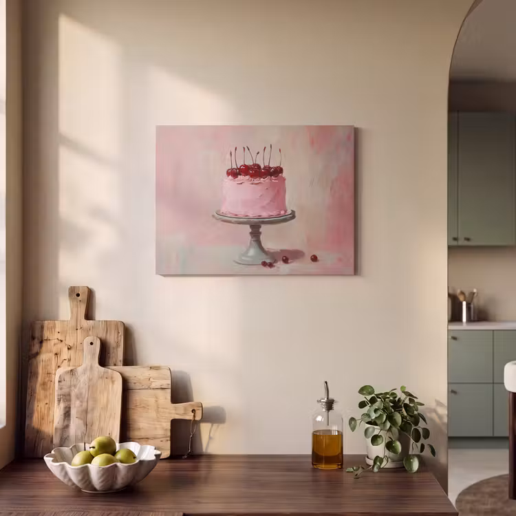 Acoustic Felt - Cake - Pink - Cherry — 3
