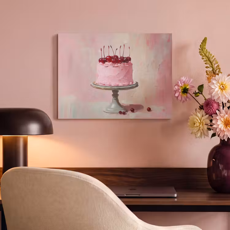 Acoustic Felt - Cake - Pink - Cherry — 4