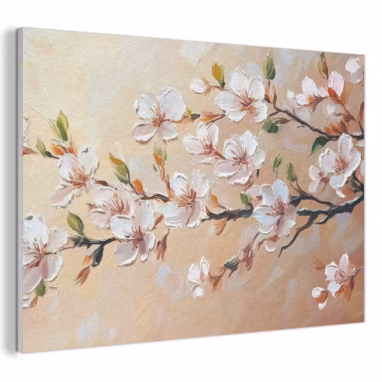 Acoustic Felt - Blossom branches - Picturesque - Pink — 1